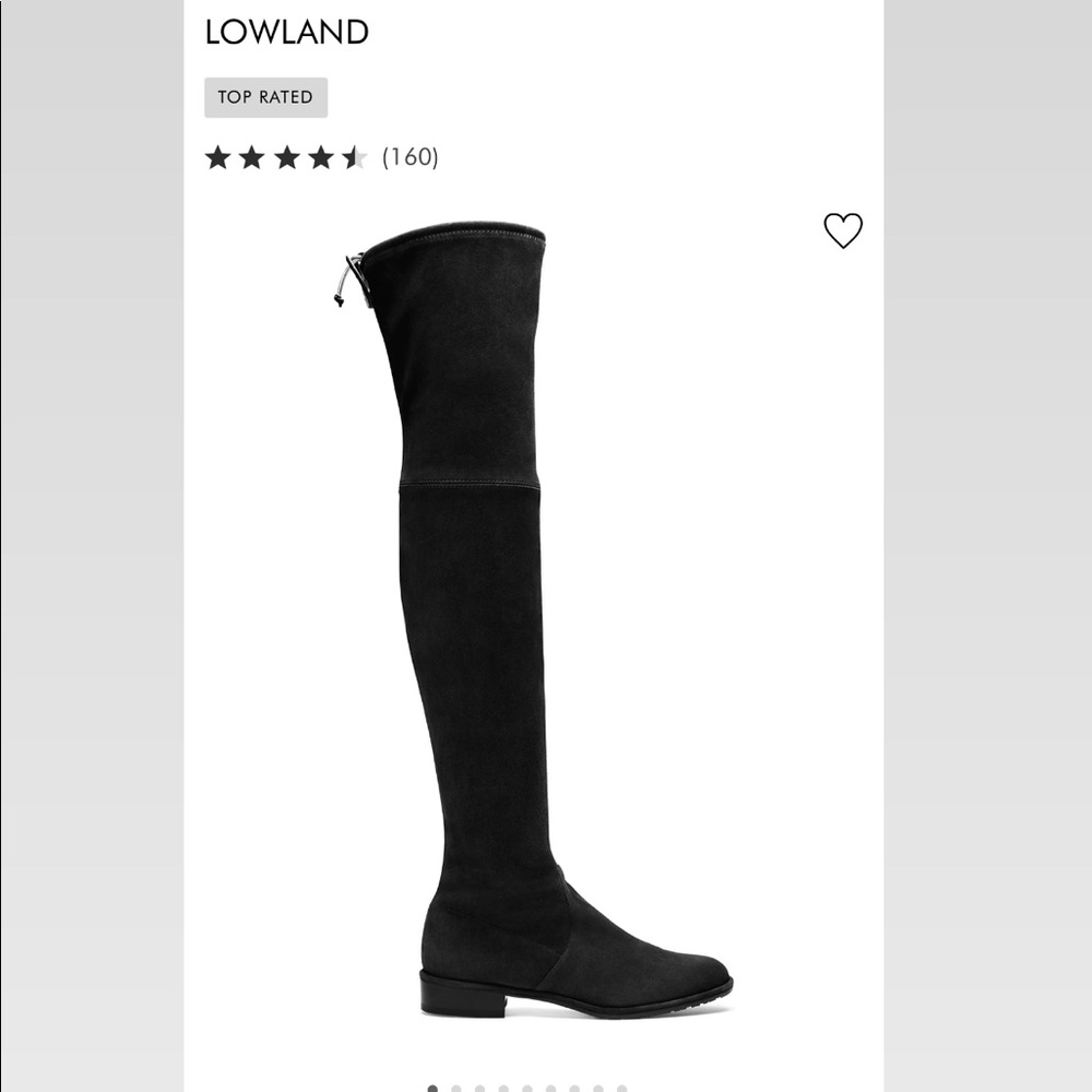 Stuart Weitzman Lowland Knee-high Suede Boots